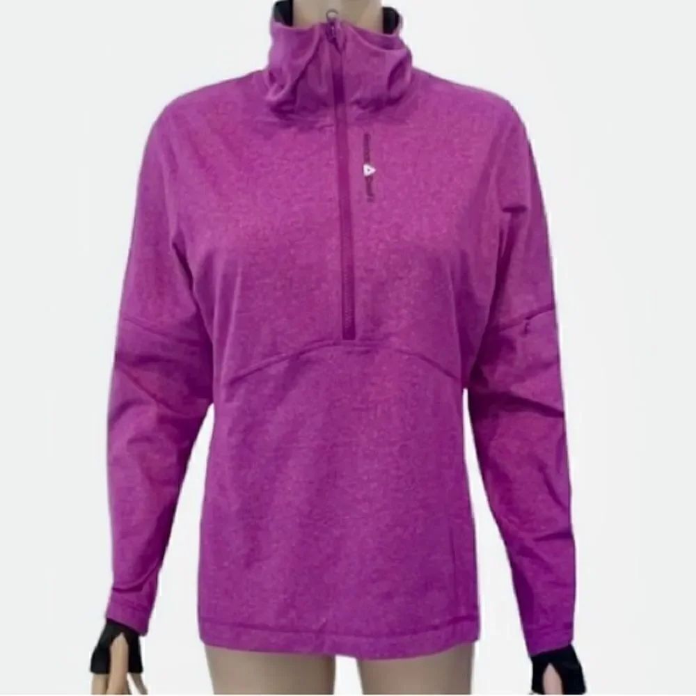 Reebok CrossFit Workout Jacket in Hot Pink Heather/Black Women’s S
